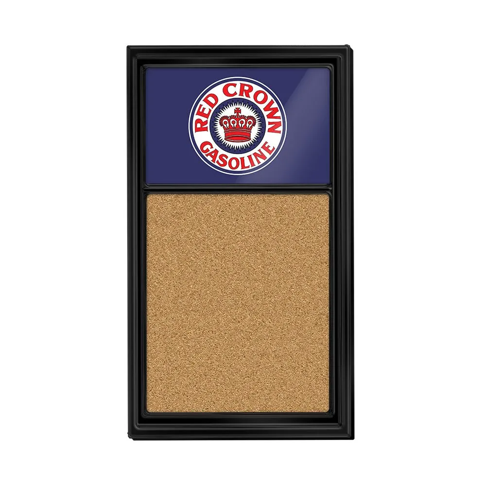 Standard: Red Crown - Cork Note Board