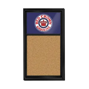 Standard: Red Crown - Cork Note Board