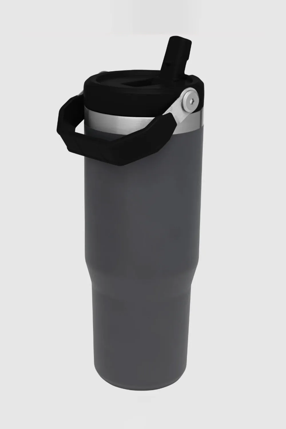 Stanley 30 oz IceFlow Flip Straw Tumbler in Charcoal | 10-09993-002 CHARCOAL