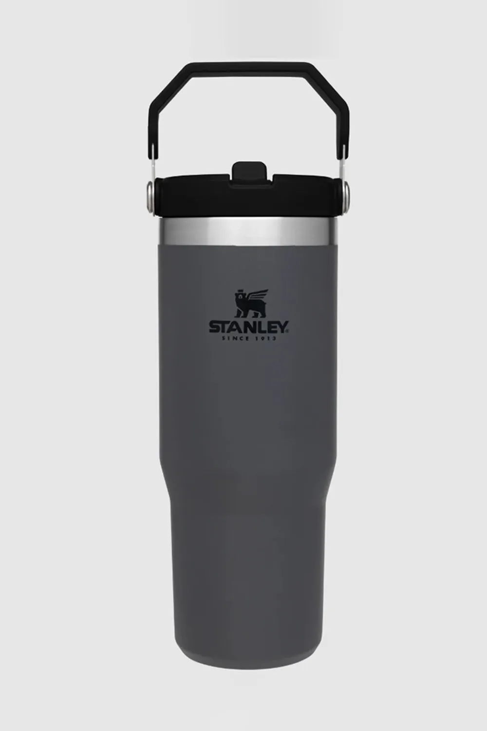 Stanley 30 oz IceFlow Flip Straw Tumbler in Charcoal | 10-09993-002 CHARCOAL
