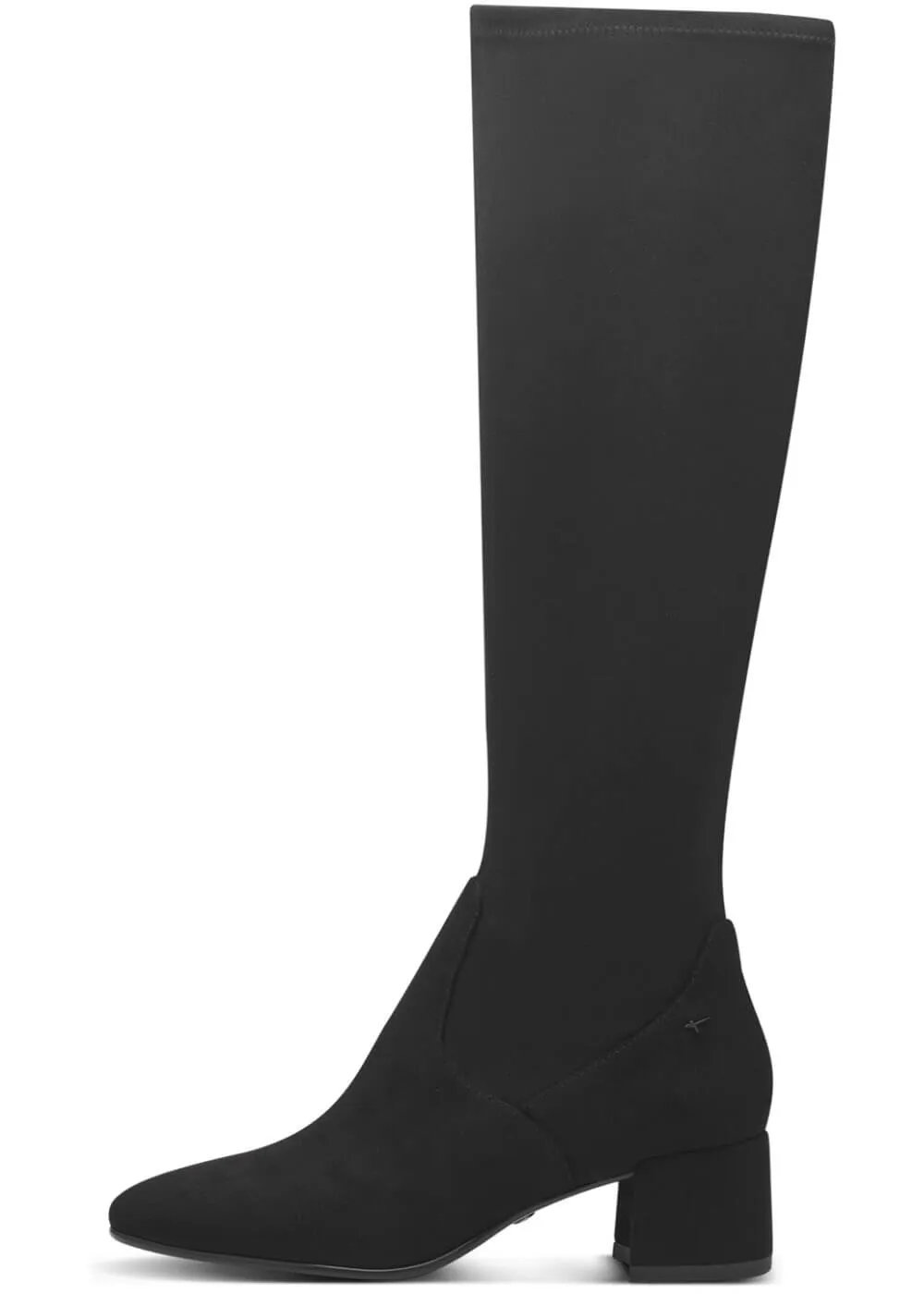 Tamaris Zola Faux Suede Boots Black