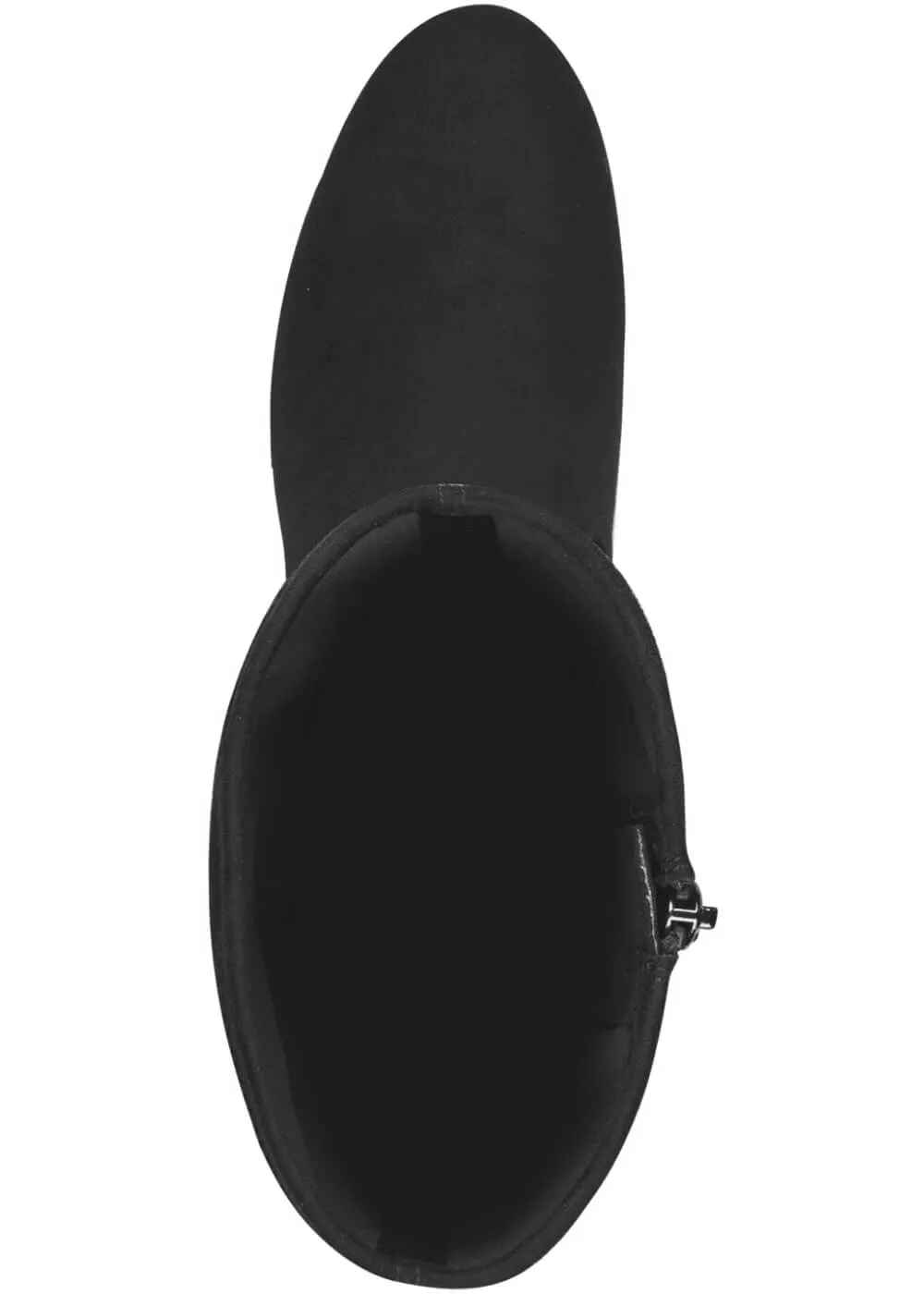 Tamaris Zola Faux Suede Boots Black