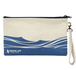 Taste the Seas Zipper Pouch Wristlet