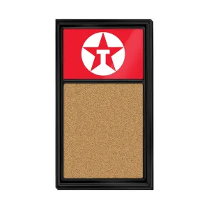 Texaco: Cork Note Board