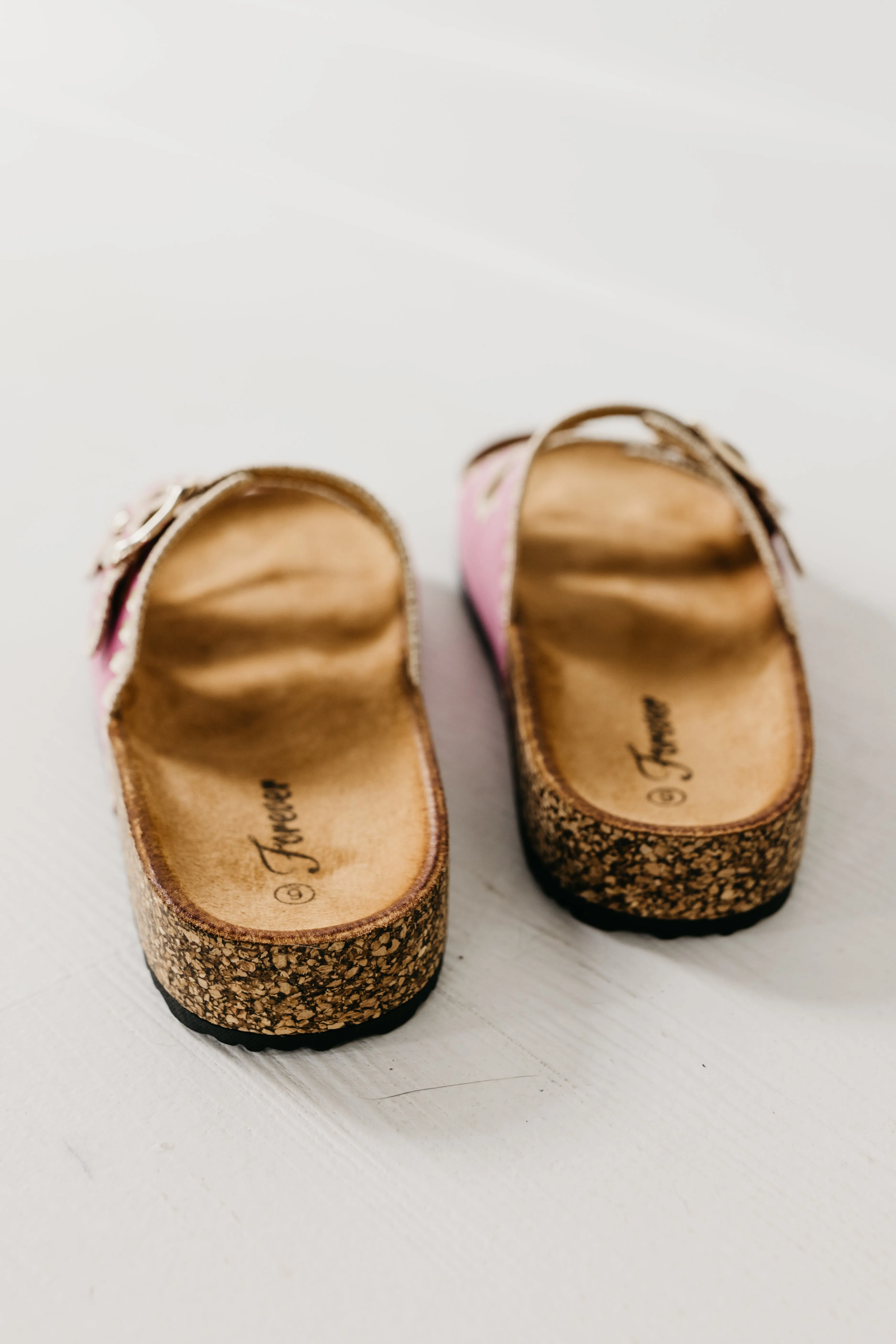 The Berk Stitched Edge Double Strap Sandal