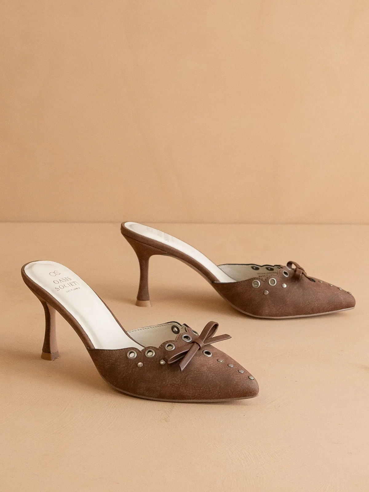The Meridian | Cocoa Kitten Heel