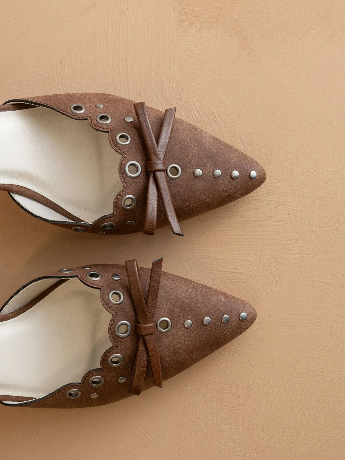 The Meridian | Cocoa Kitten Heel