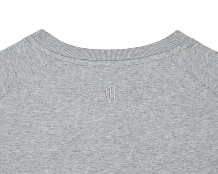The Smith Pullover in Heathered Grey
