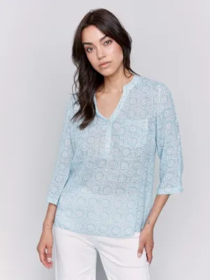 Tiles Printed Tunic