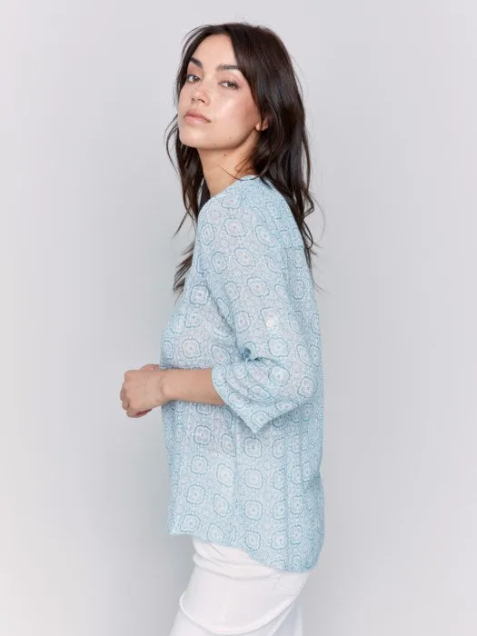 Tiles Printed Tunic
