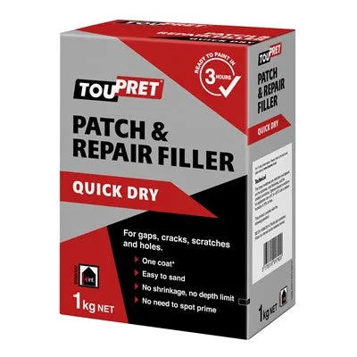 Toupret Patch & Repair Filler Quick Dry 1kg