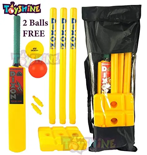 Toyshine 3 in 1 MEGA Sports Combo, Age 7-14 Years | Cricket | Badminton | Legend Football - SSTP