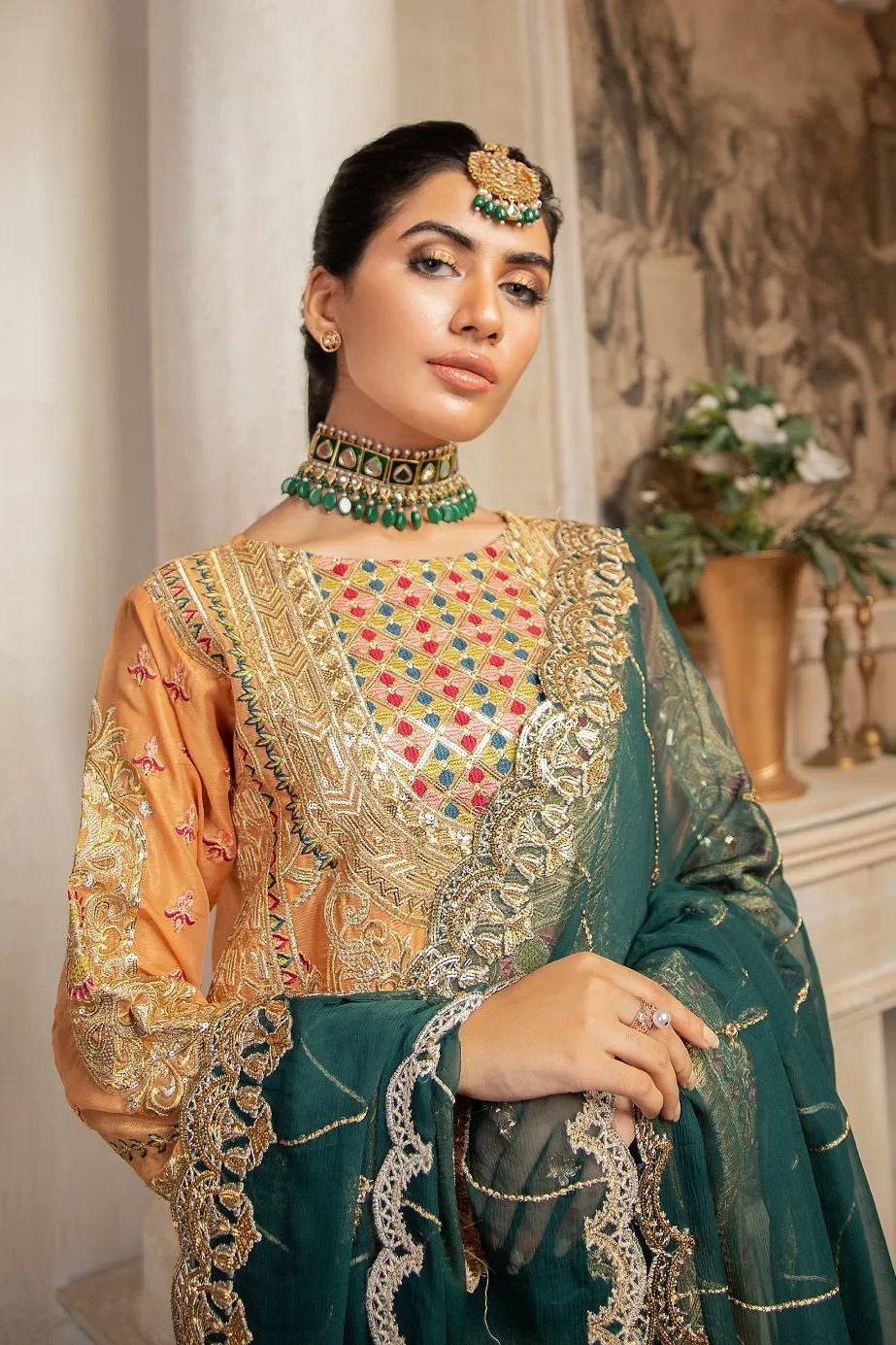 Traditional Ladies Shalwar Kameez For Formal Wear # CA124