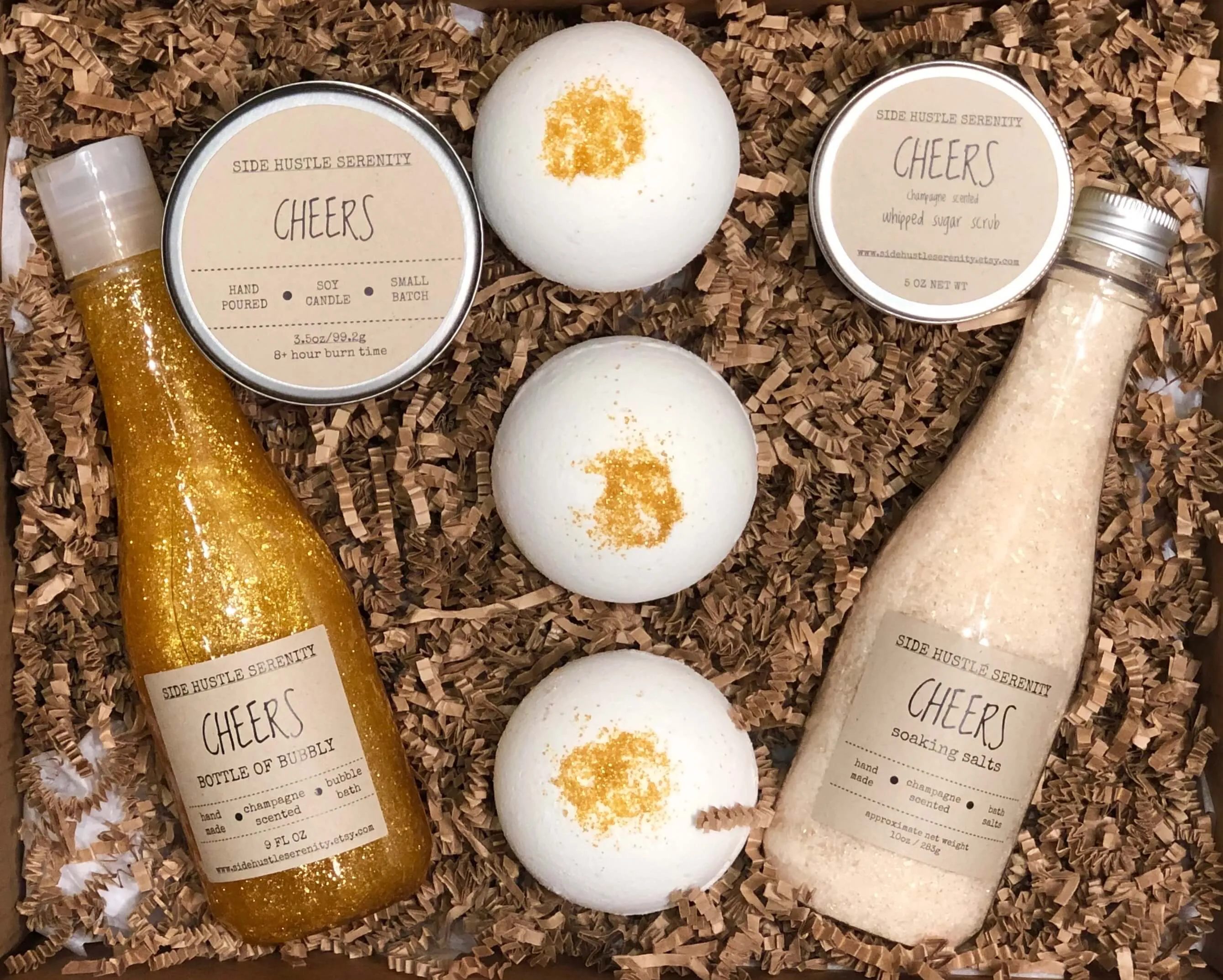 ULTIMATE GIFT SET | CHEERS "Champagne" Scented
