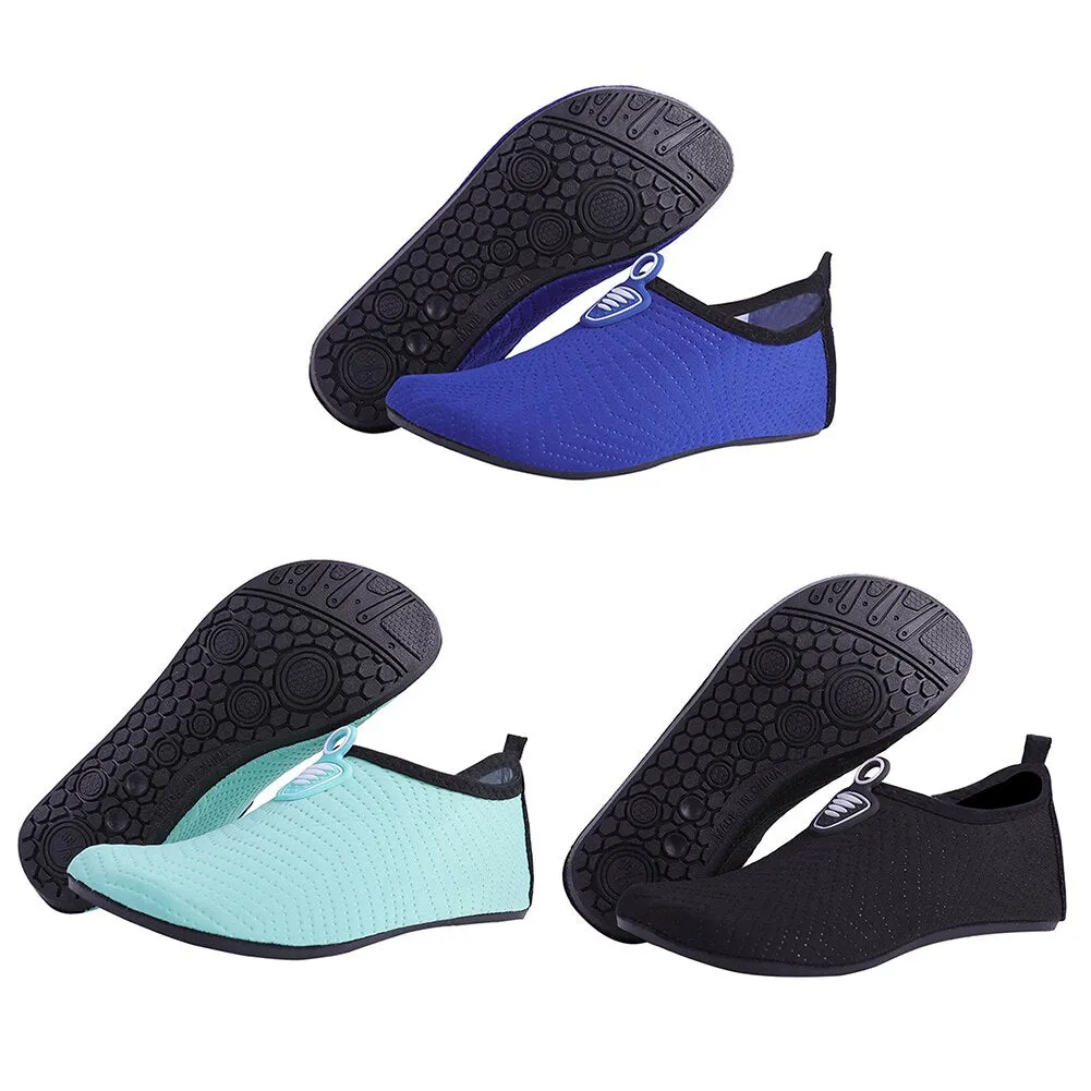Unisex Water Shoes Soft Beach Non-Slip Aqua Shoes Quick Dry Breathable Swimming Diving Snorkeling Sneaker Socks Slipper