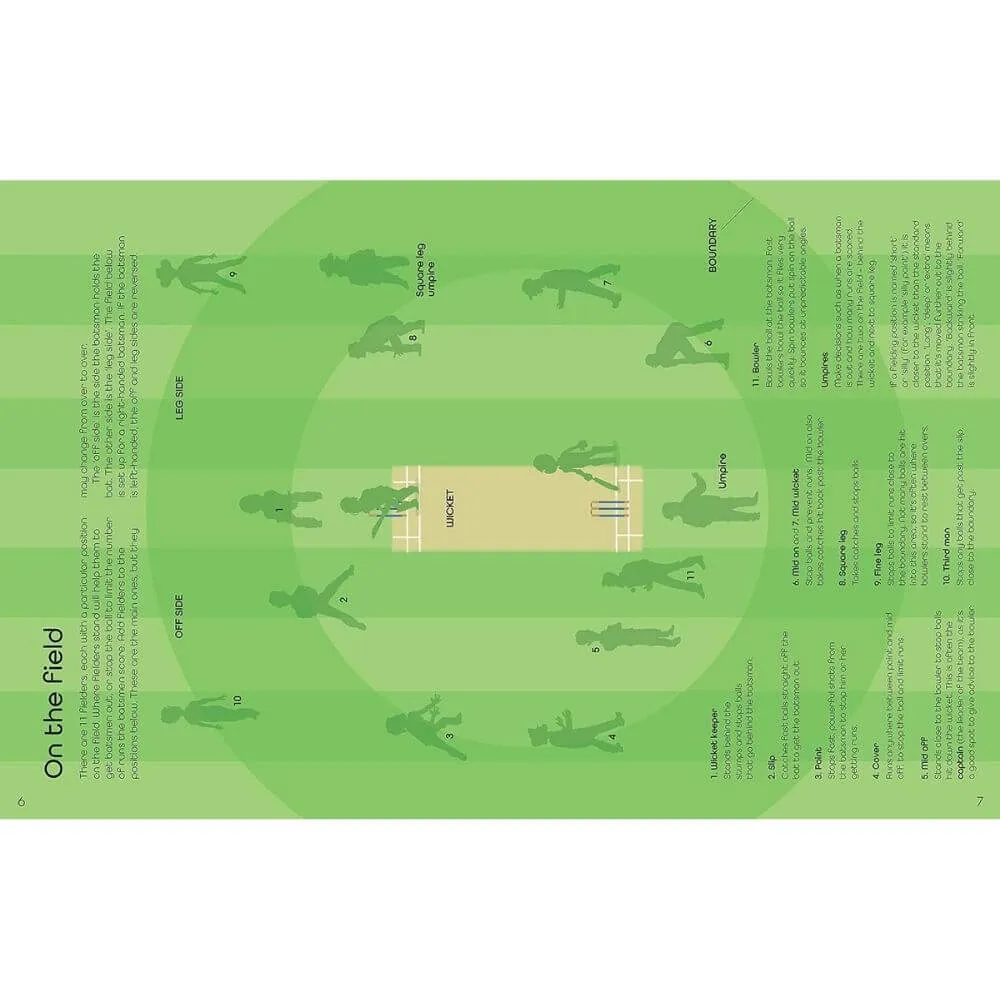 Usborne Cricket Sticker Book