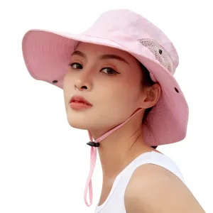 UV Protection Wide Brim Sun Bucket Hat