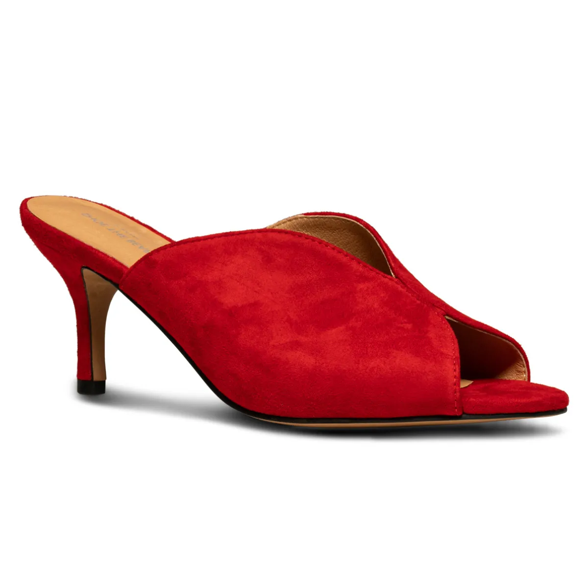 Valentine Suede Fire Red