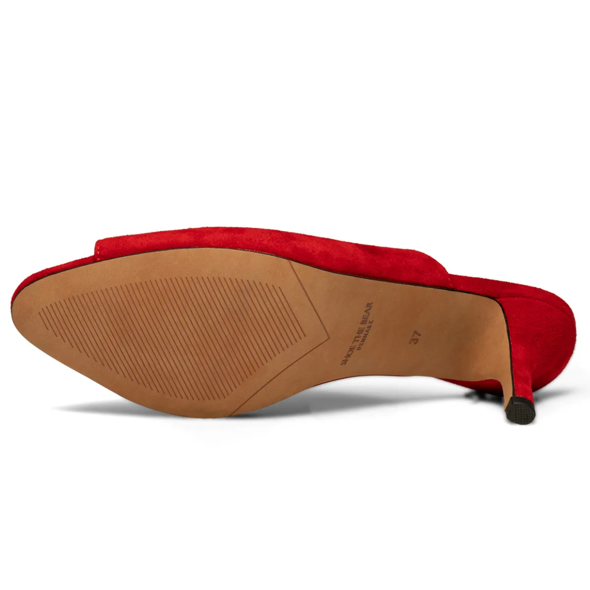 Valentine Suede Fire Red