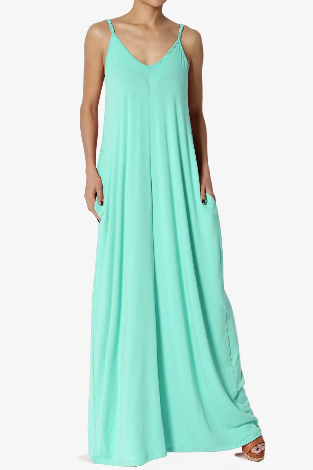Venus Pocket Cami Maxi Dress MORE COLORS