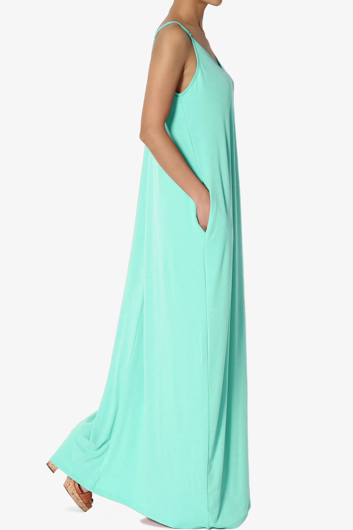 Venus Pocket Cami Maxi Dress MORE COLORS
