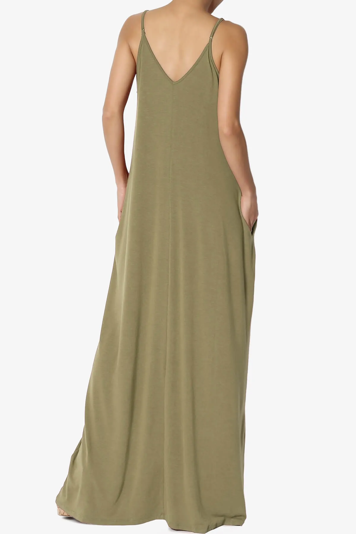 Venus Pocket Cami Maxi Dress MORE COLORS