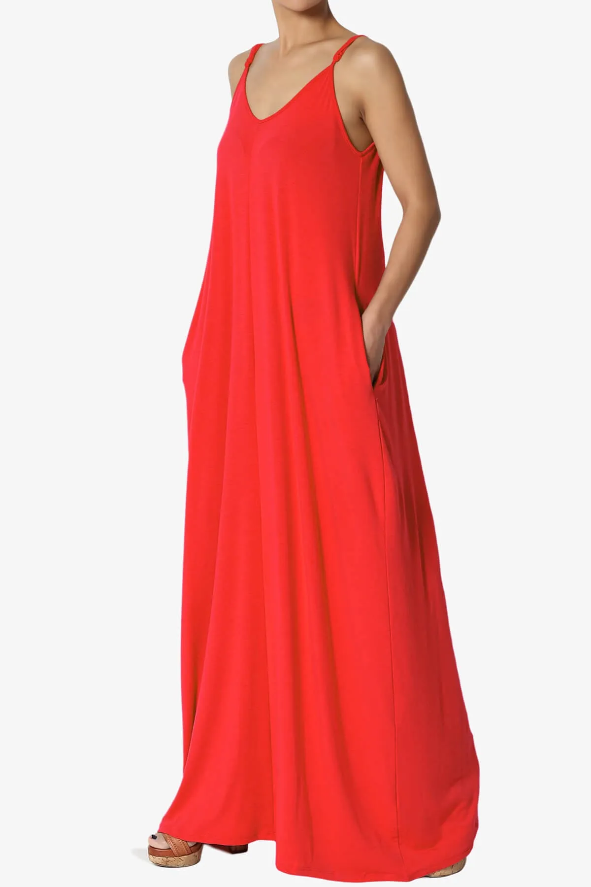 Venus Pocket Cami Maxi Dress MORE COLORS