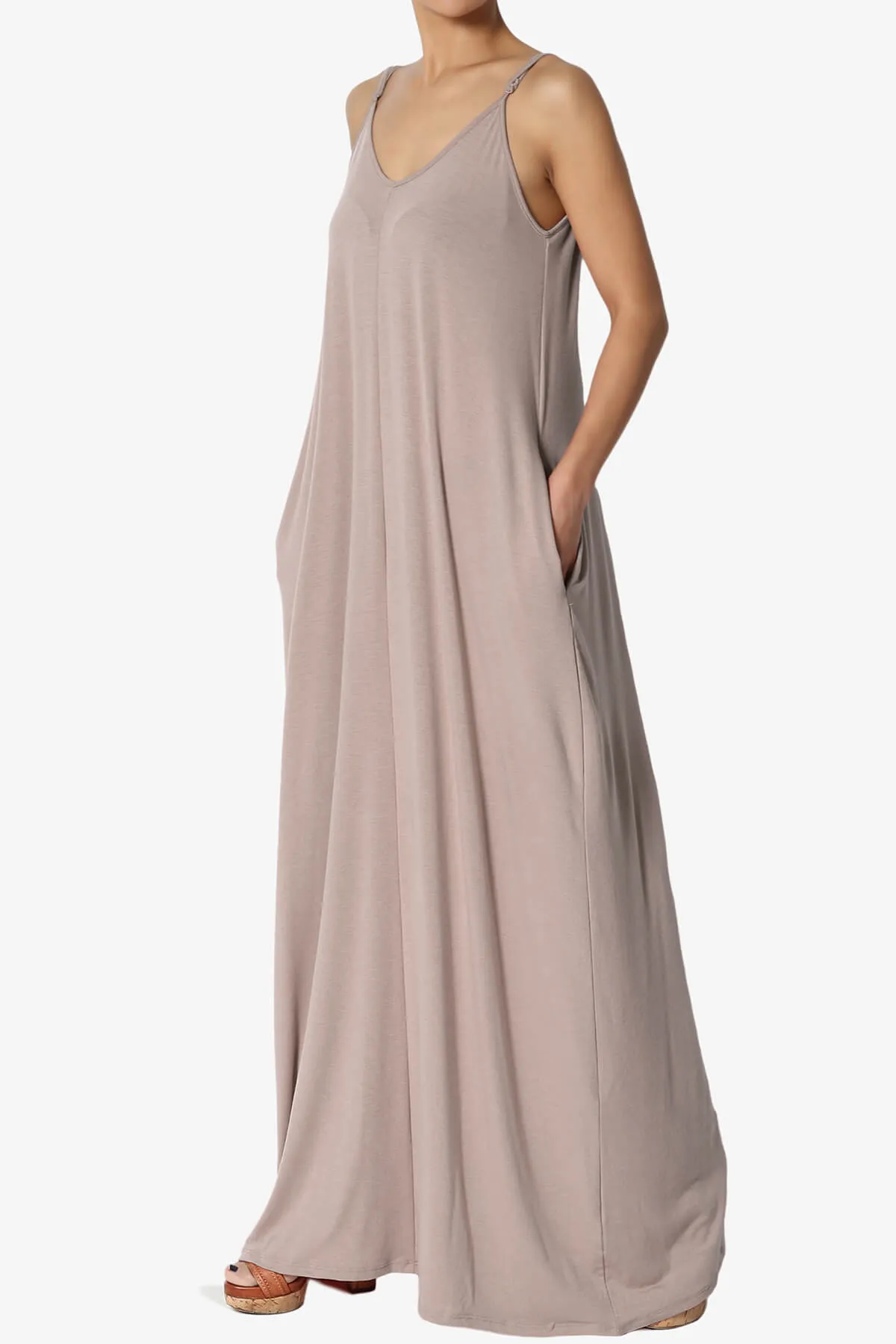 Venus Pocket Cami Maxi Dress MORE COLORS