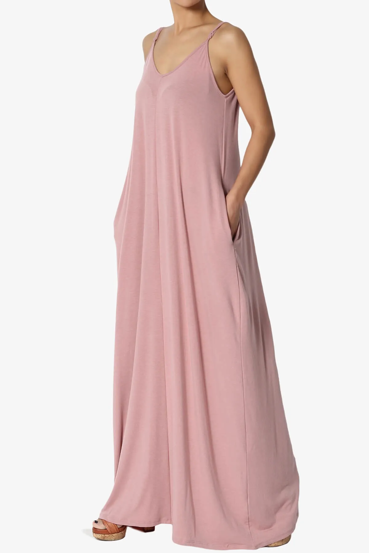 Venus Pocket Cami Maxi Dress MORE COLORS