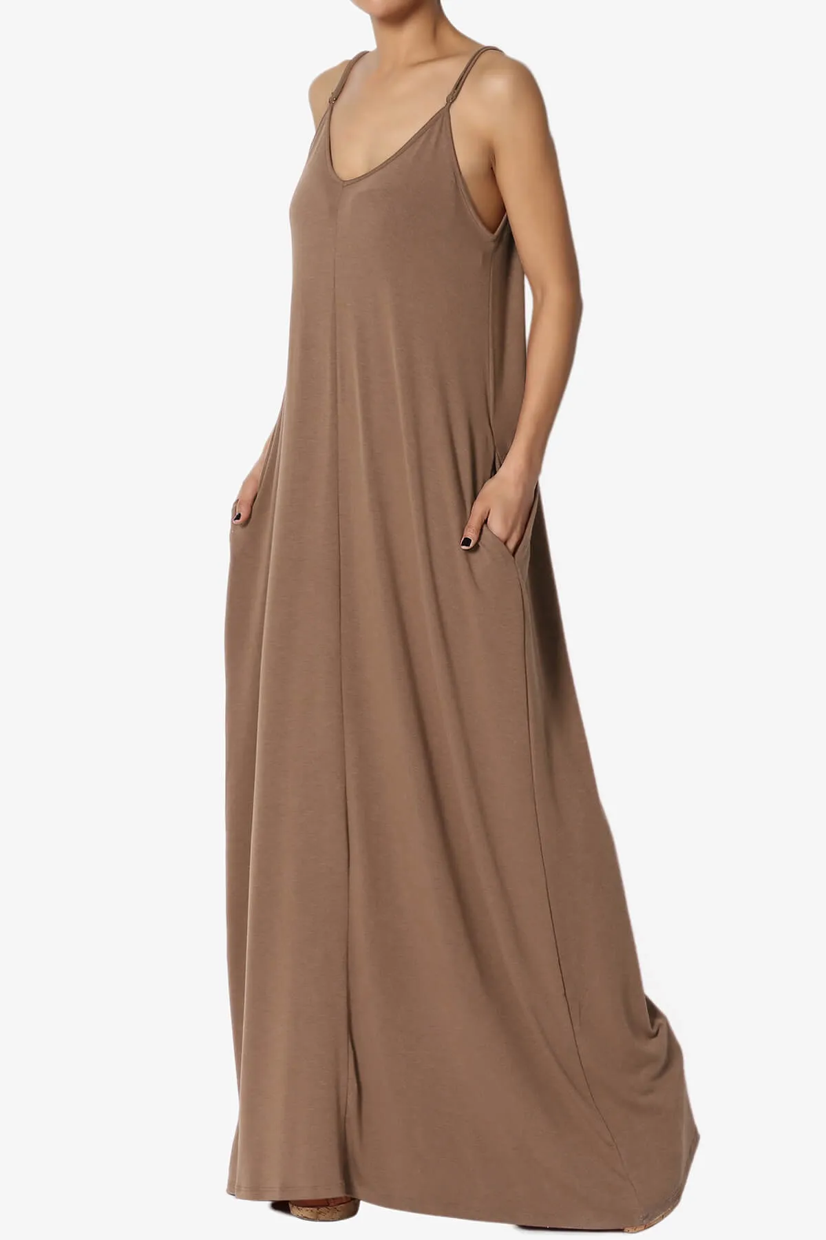 Venus Pocket Cami Maxi Dress MORE COLORS