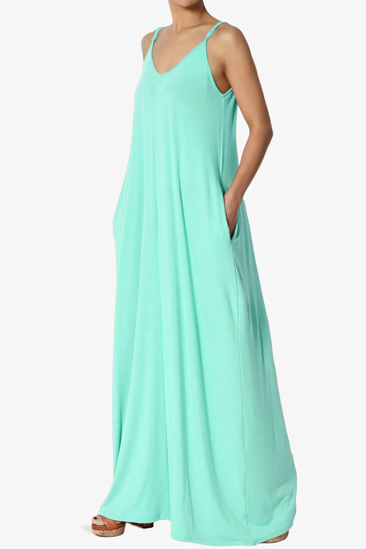 Venus Pocket Cami Maxi Dress MORE COLORS
