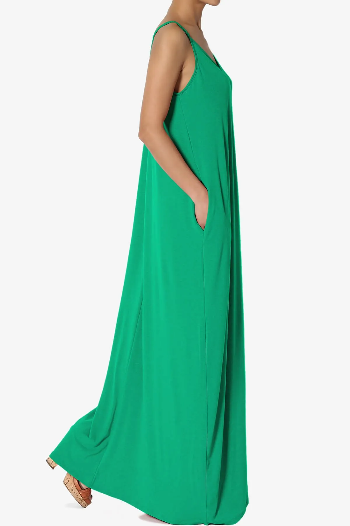 Venus Pocket Cami Maxi Dress MORE COLORS