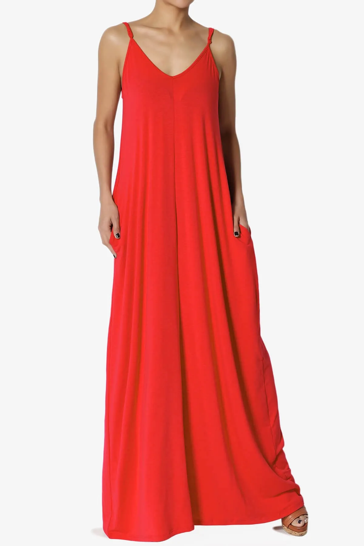 Venus Pocket Cami Maxi Dress MORE COLORS