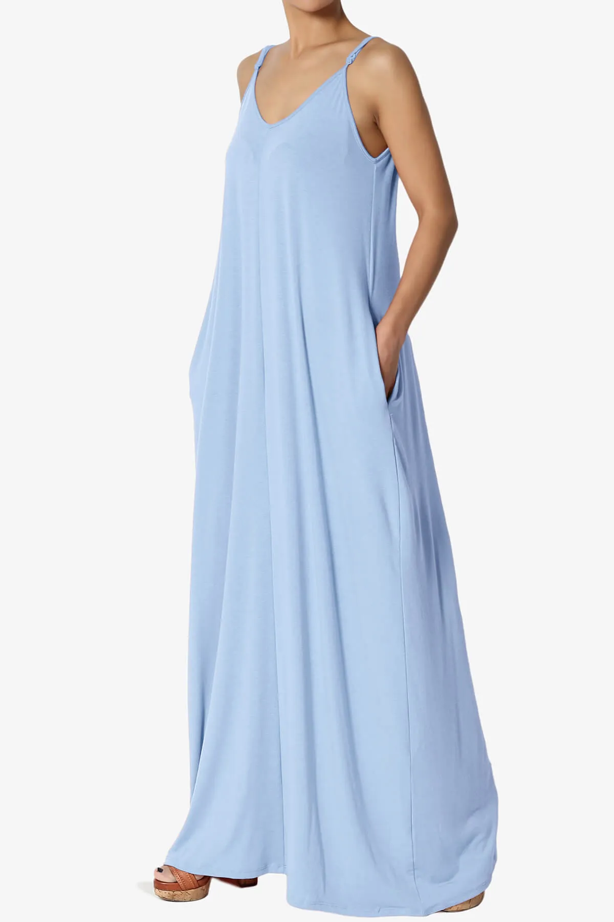 Venus Pocket Cami Maxi Dress MORE COLORS