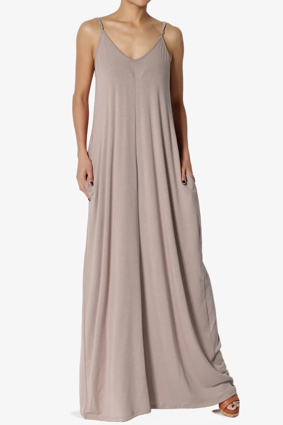 Venus Pocket Cami Maxi Dress MORE COLORS