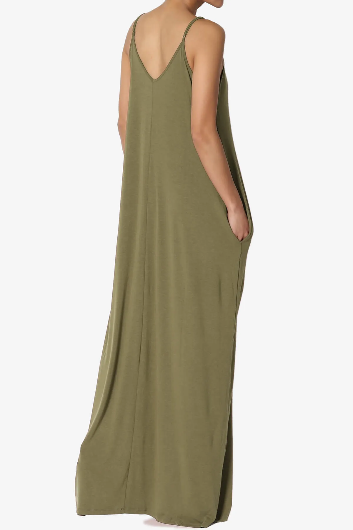 Venus Pocket Cami Maxi Dress MORE COLORS