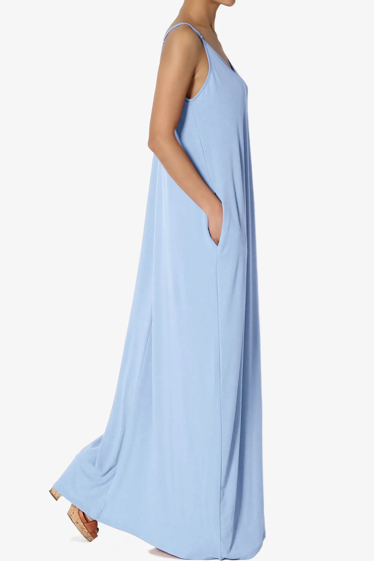 Venus Pocket Cami Maxi Dress MORE COLORS