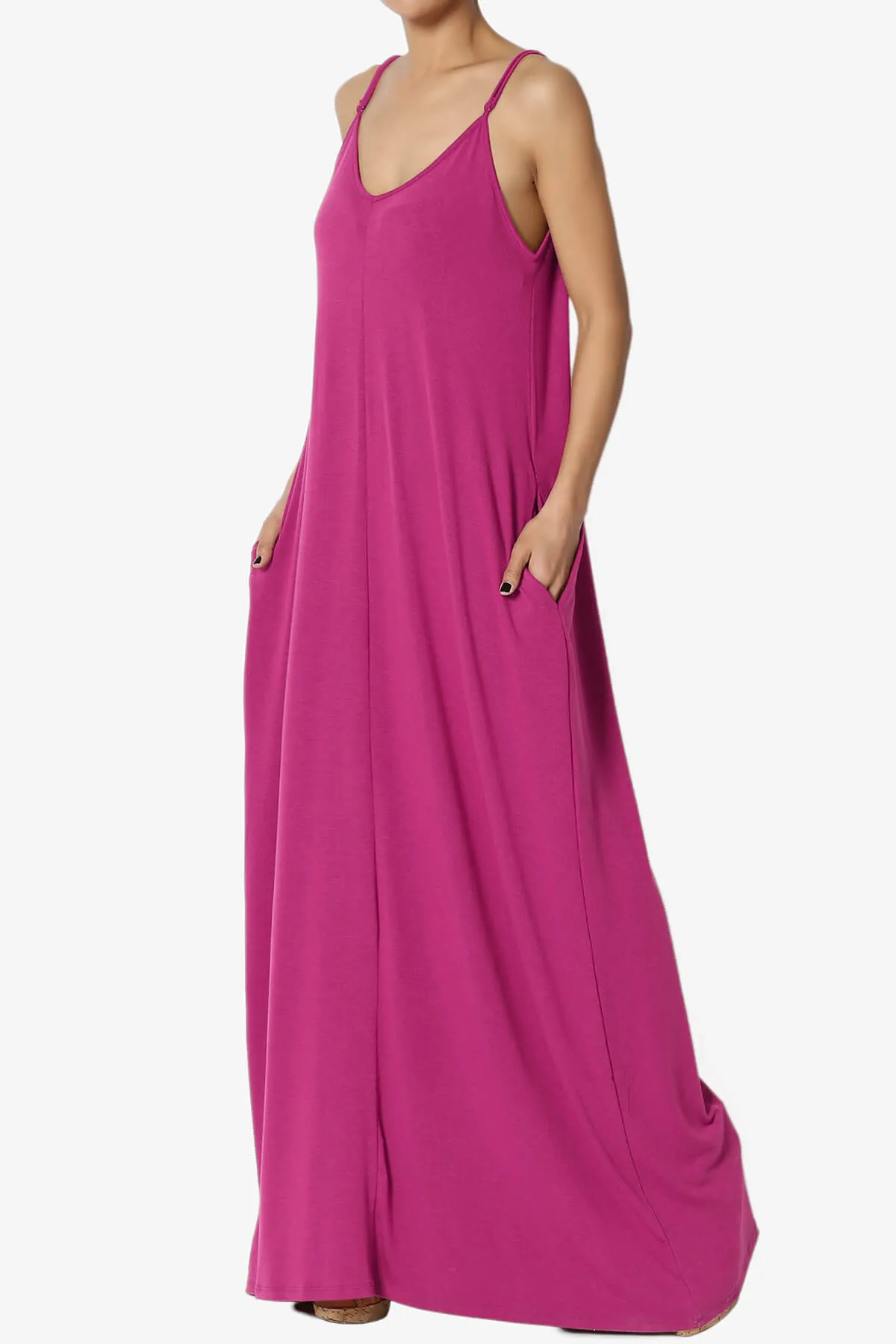 Venus Pocket Cami Maxi Dress MORE COLORS