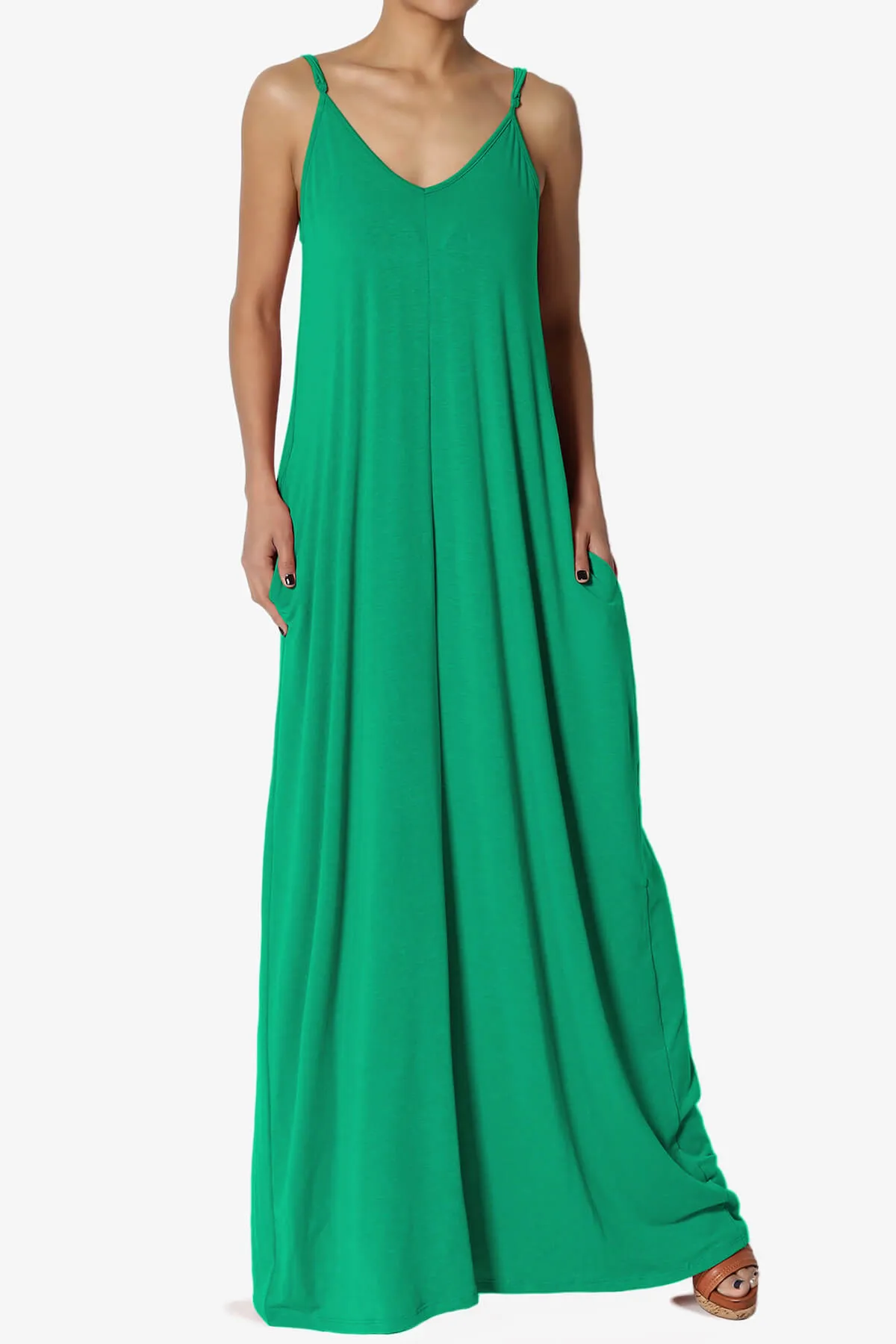 Venus Pocket Cami Maxi Dress MORE COLORS
