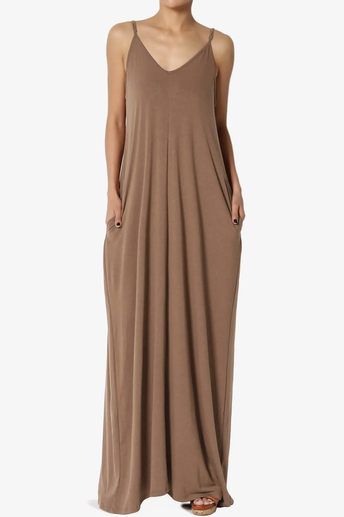 Venus Pocket Cami Maxi Dress MORE COLORS