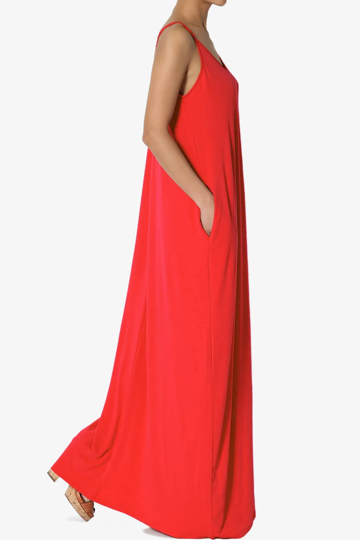 Venus Pocket Cami Maxi Dress MORE COLORS