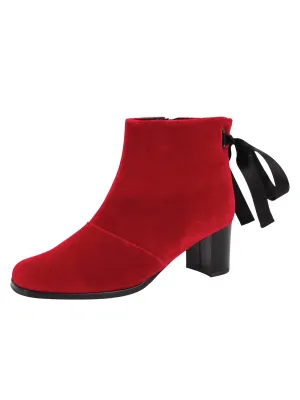 Veronica Velvet Ribbon Bootie