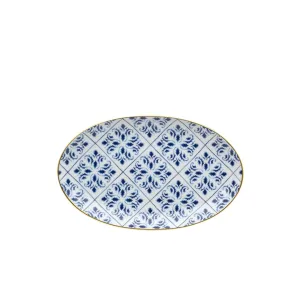 VISTA ALEGRE TRANSATLANTICA SMALL OVAL PLATTER
