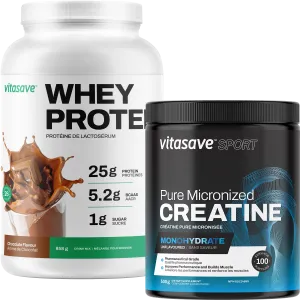 Vitasave Sport Bundle (Whey-Chocolate   Creatine)