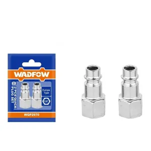 Wadfow 2Pcs Female Thread 1/4" Quick Plug Set - WQP2970