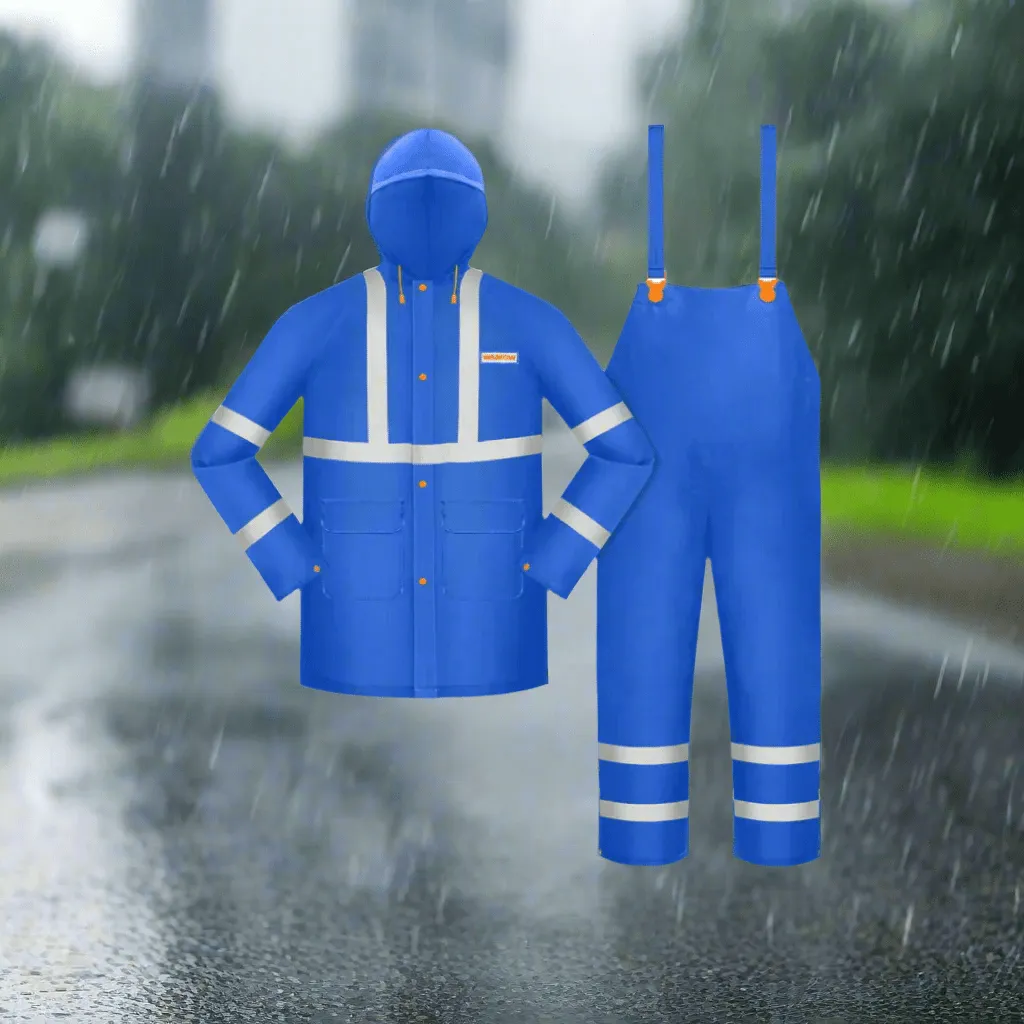 Wadfow Rain Suit With Reflective Strip - WRC500L & WRC50XL