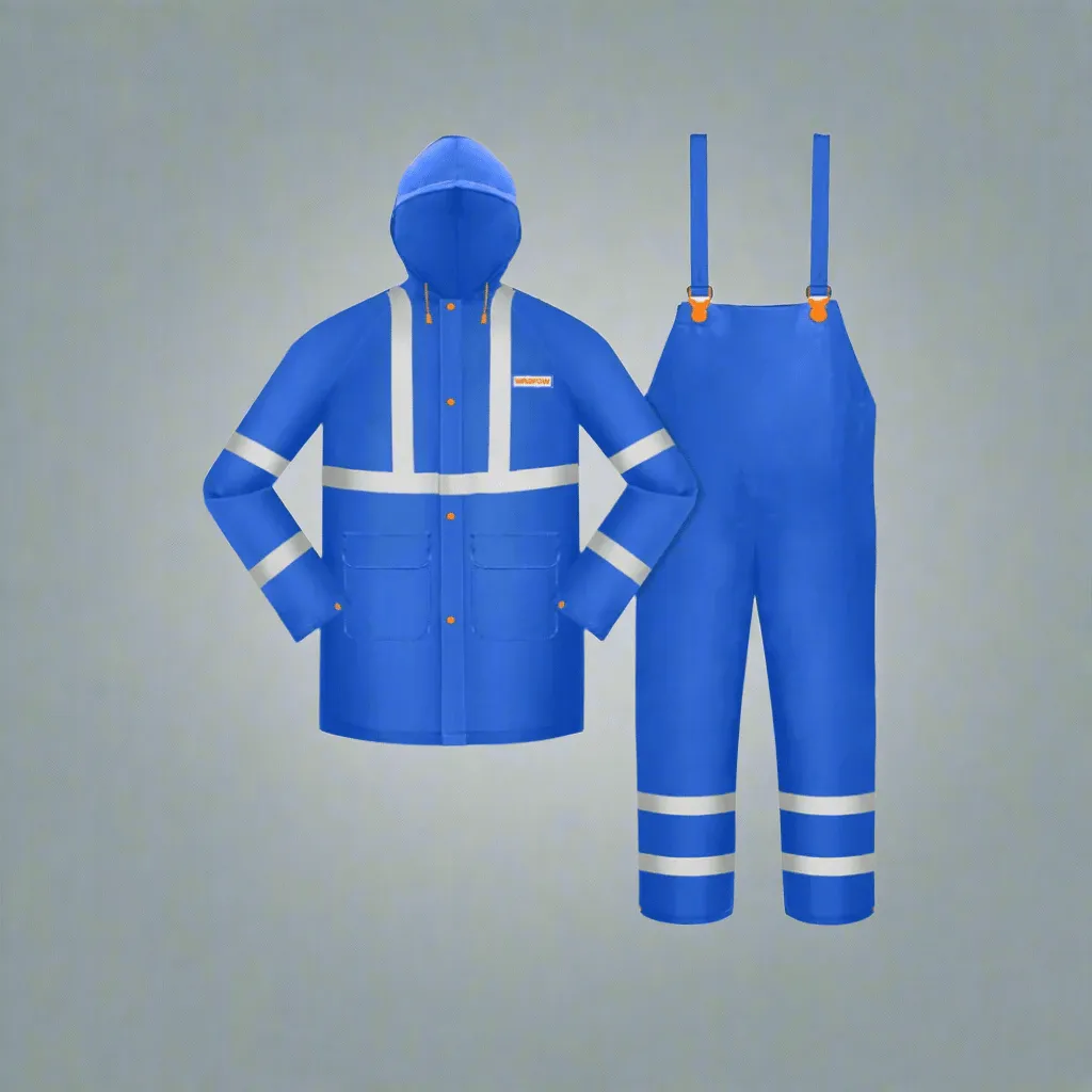 Wadfow Rain Suit With Reflective Strip - WRC500L & WRC50XL