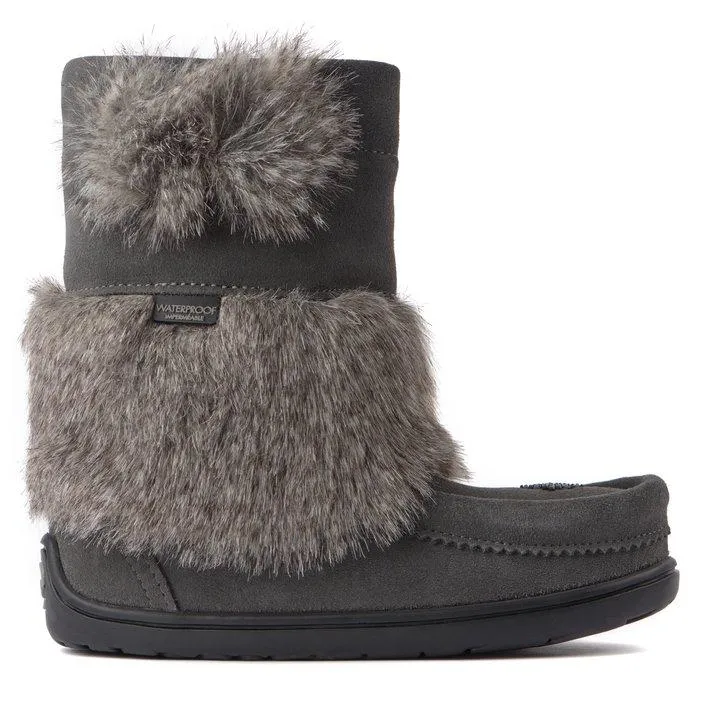 Waterproof Faux Fur Youth Snowy Owlet