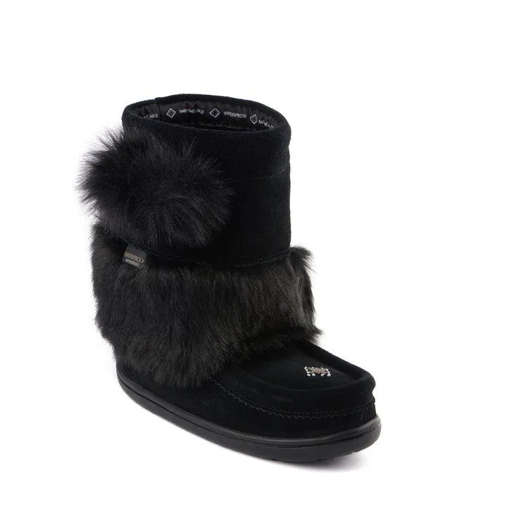Waterproof Faux Fur Youth Snowy Owlet