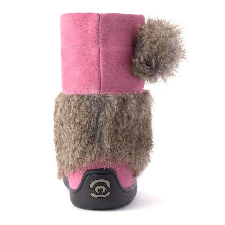 Waterproof Faux Fur Youth Snowy Owlet